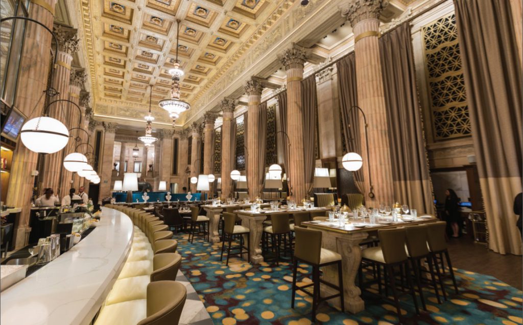 Marble Room main dining area: After